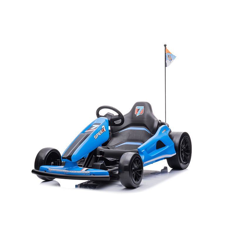 เด็ก 12v นั่งบนรถดริฟท์ Go Cart ด้วยพลังอันแข็งแกร่ง