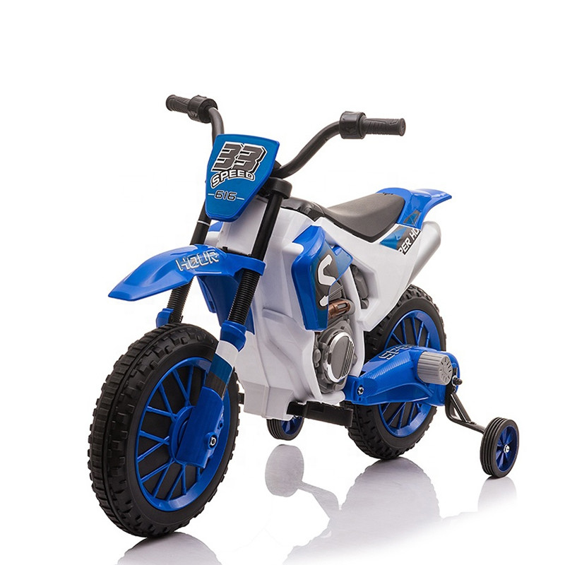 ใหม่ราคาถูก 12 โวลต์ Kids Electric Bike พลังงานแบตเตอรี่ 4 ล้อ Motorcycle